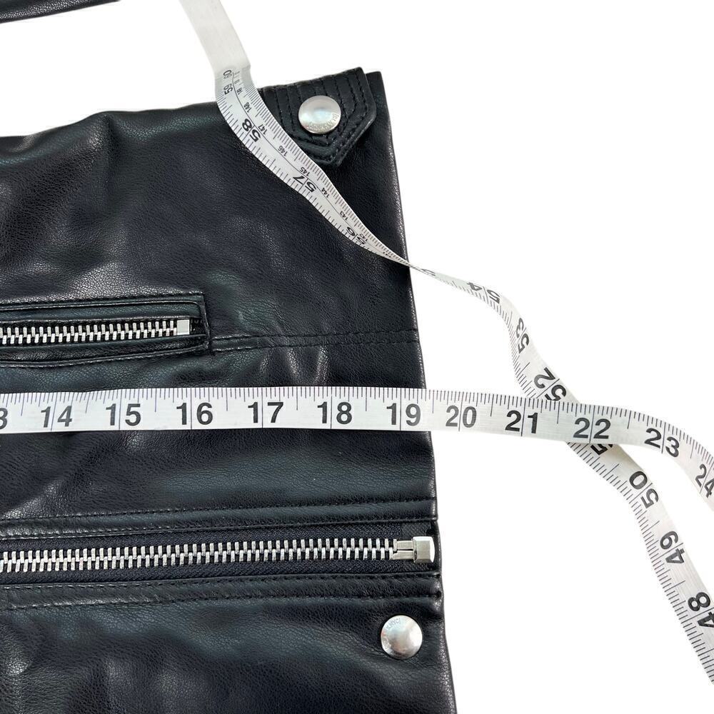 New Women’s BLANKNYC Vegan Leather Moto Jacket With Quilting Stitch Size S - Picture 9 of 11